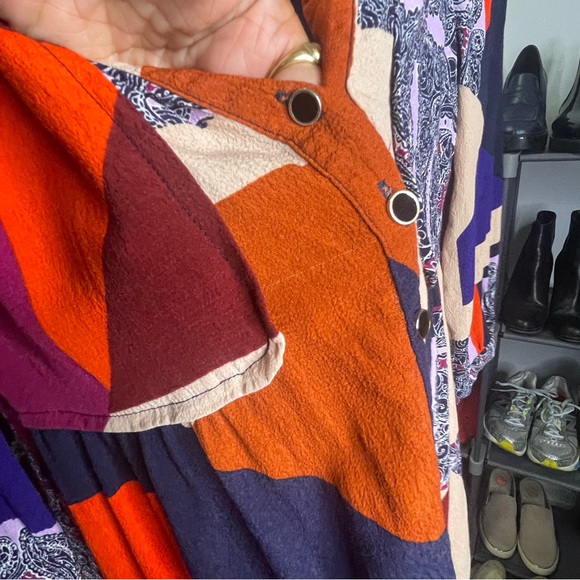 Anthropologie Maeve Paisley Size 0 - Picture 7 of 8